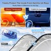 T TGBROS - Parasol para parabrisas para Dodge Challenger 2015-2023