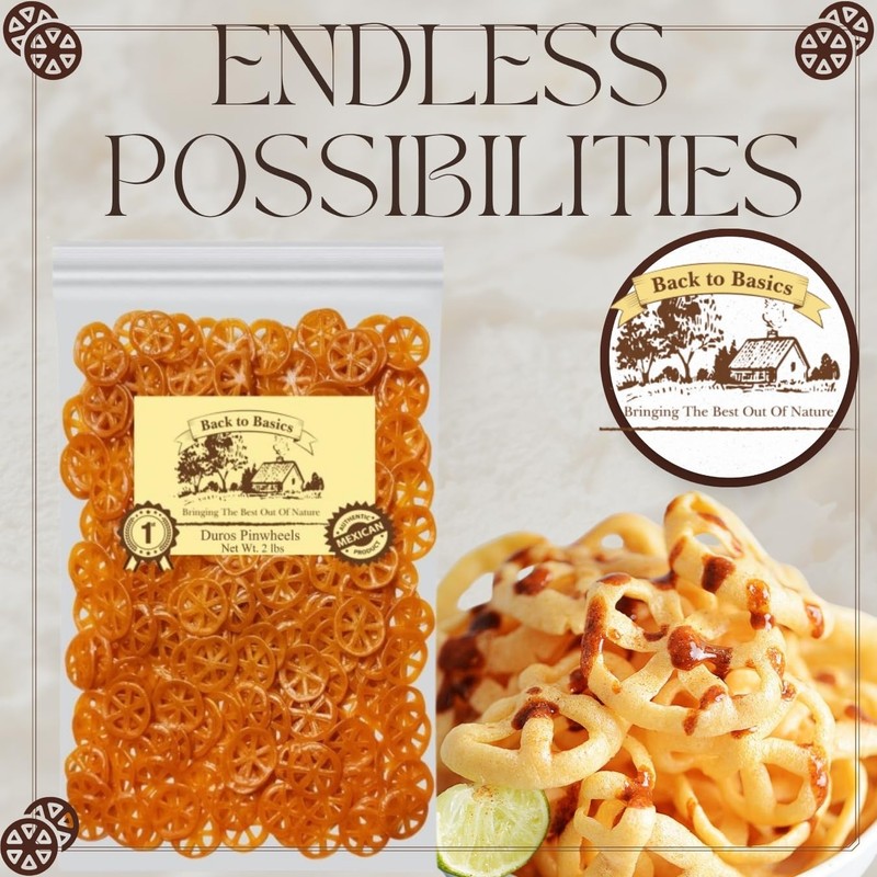 Back to basics Mexican Duritos Wheat Snacks Fried Snacks -