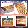 60 Pcs Spanish Version The Lord's Prayer Mateo 6: 9-13