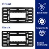 OKLPF Front License Plate Bracket- Front License Plate Mounting Kit，Universal