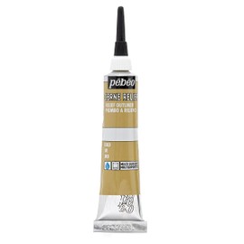 pebe O Glass for Solvent Series Paint and ornamental ヴxitora-yu Out Liner Gold
