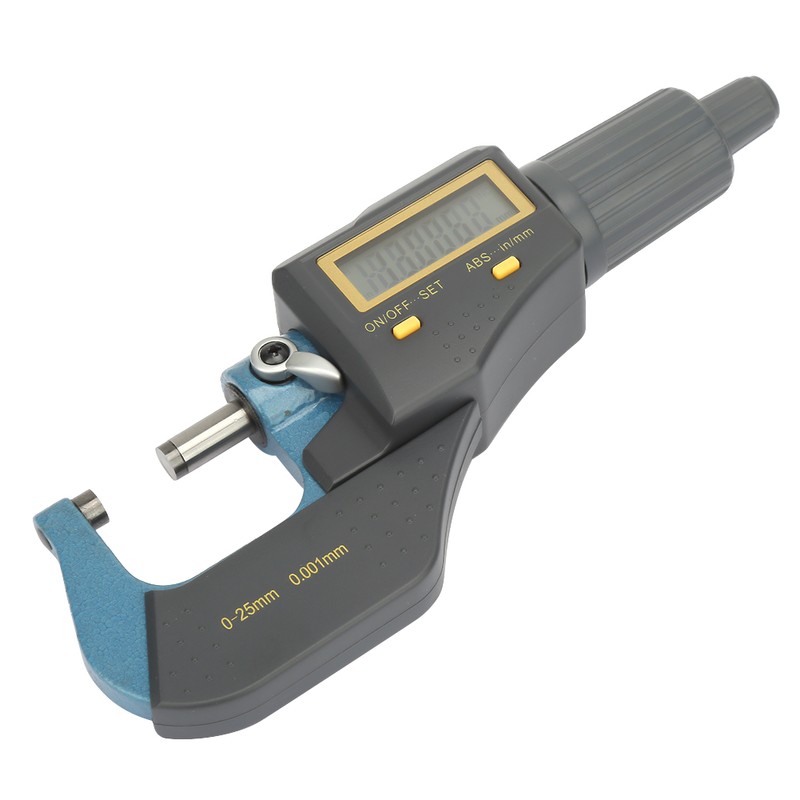 Measure Tool 0-25mm Electronic Digital Outside Micrometer 0.001mm Thickness Gauge