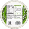 Soeos Rice Paper, White Rice Paper Wrappers, 1 Pack, 34
