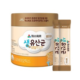 Pasteur I Think 본사직영 베이비 생유산균 2gx60포 Directly Managed Headquarters Baby Probiotics 2g x 60 Sachets