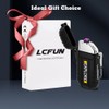LcFun Electric Plasma Lighter - Windproof, Waterproof, USB Rechargeable with