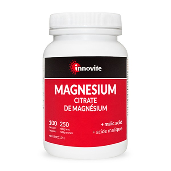 Innovite Magnesium Citrate 250mg 100 Capsules