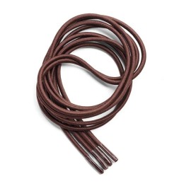 The Original Stretchlace Stretchable Round Elastic Dress Shoe Laces - 31" Inches, Dark Brown