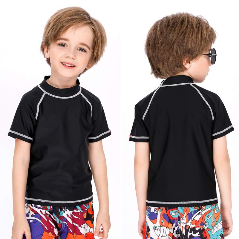 Teddy Kids392 Rash Guard, Kids, Boys, Girls, Short Sleeve, Amphibious,