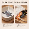 Yinsun Cat Coasters for Drinks 3 PCS Set, Cute Knitted