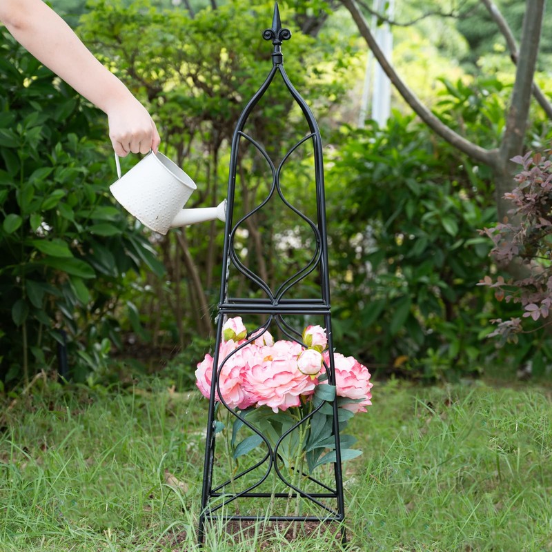 GOOOXIM Obelisk Trellis for Garden - 38.3" x 10.03" Durable