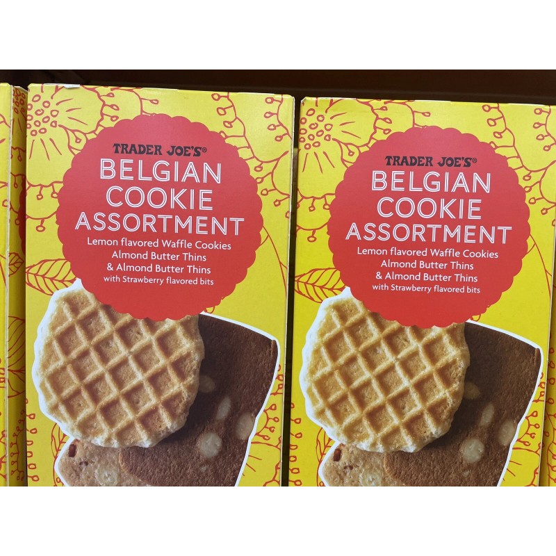 Trader Joe's 2 Pack Trader Joe's Belgian Cookie Assortment NEW