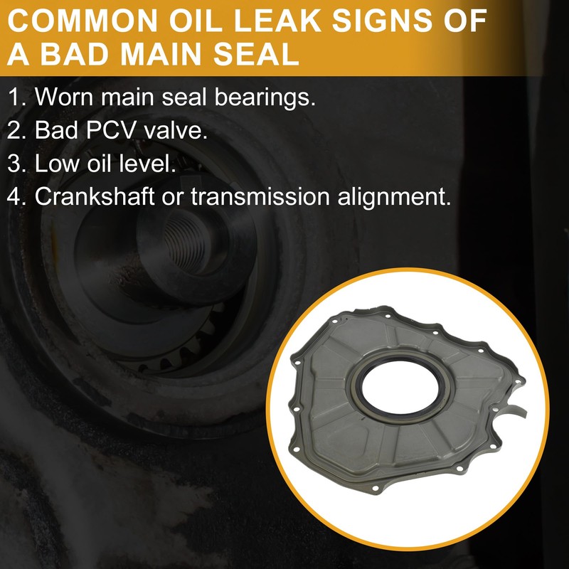 Partuto Crankshaft Seal with Flange No. LR011219 Rear Main Seal
