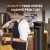CURTA Espresso Coffee Knock Box with Garbage Bags(30Pcs), Commercial Knock