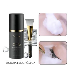 Lash Shampoo Espuma Gollee Limpieza Pestañas Hipoalergénico                                                                                           