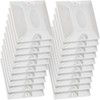 Dunzy 30 Pcs Road Reflectors 4 by 4 Inch Street