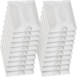 Dunzy 30 Pcs Road Reflectors 4 by 4 Inch Street Pavement & Asphalt Stud Markers Reflective Driveway Markers Driveway Reflectors Stud Markers for Sidewalks Pedestrian Crossings Freeways (White)