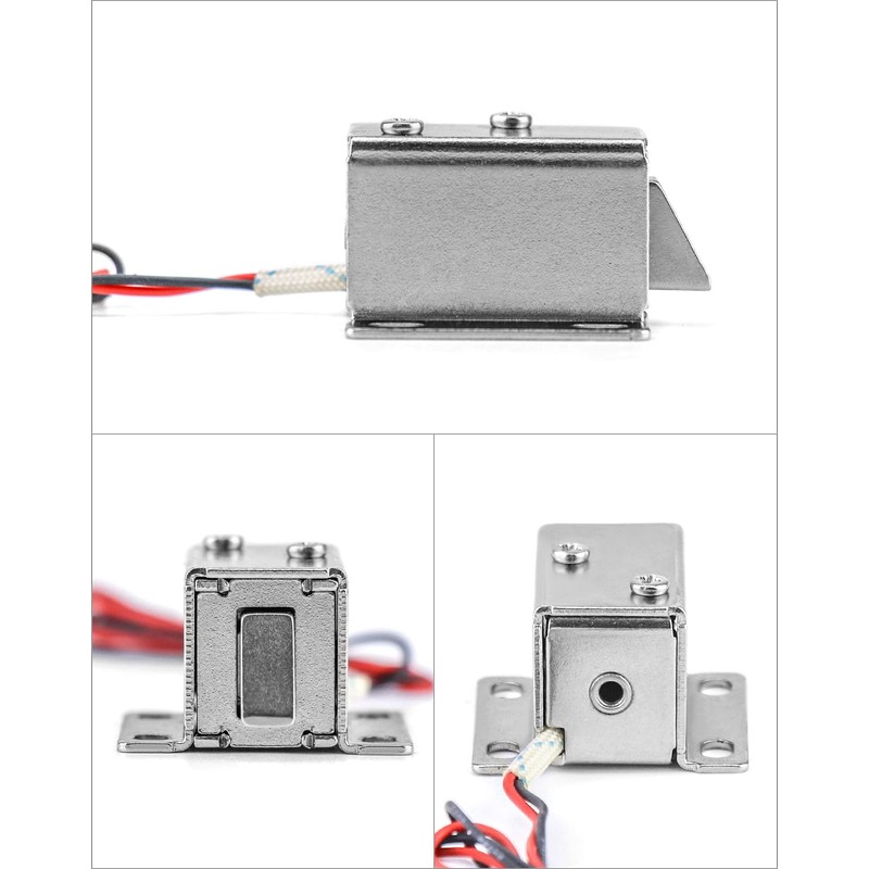 ieron DC 12V 350mah Mini Electromagnetic Lock Cabinet Drawer Intelligent