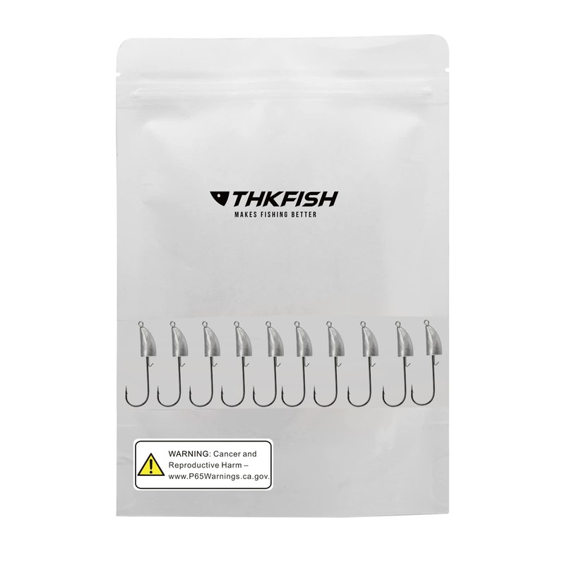 thkfish Bullet Jig Heads Swimbait Hooks Bass Fishing Texas Rig