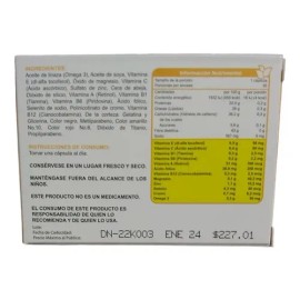 Dibenel Cmd Multivitaminico Antioxidantes Omega Con 30 Cáps                                                                                           