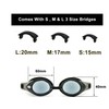 Savvy Specs Farsighted Swim Goggles UV Protection Blue +5.0