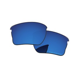 PapaViva Replacement Lenses for Oakley Quarter Jacket OO9200 Sunglass Deep Water Polarized