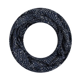 Majea Loop Scarf Women's Tube Scarf Neckerchief Narrow Loop Scarf (880050), Blue 1