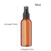 SEVENHEAD 50ml Plastic Essential Oil Spray Bottle 1.7OZ Three Color