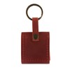 Leather SD Card Holder Keychain, SD Card Case Key Fob,