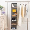 BrilliantJo 6 Shelves Hanging Closet Organizer, 2 Pack Hanging Storage
