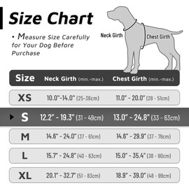 Eagloo Dog Harness Small, No Pull Pet Harness Adjustable, Front Clip Vest Harness, Soft Padded Dog Vest, Reflective No-Choke Breathable with Easy Control Handle, Black, S