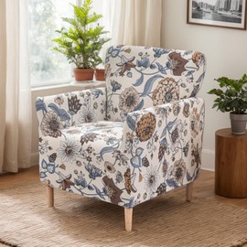 LiveGo Stretch Banquet Armchair Slipcover, Knit Chair Covers with Arms, Non-Slip Waterproof Chair Slipcover for Living Room, Office, Reception, and Pet-Friendly Furniture Protector (Color I)