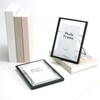 QWORK® 2 Pieces 15 x 20 cm Glass Picture Frame,