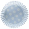 Holly Cupcakes 180 Excellent Quality Baby Blue Polka Dot Muffin