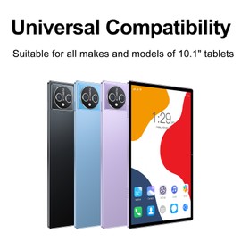 Universal 10.1-inch Tablet Case Magnetic Cover Protection Case Tablet Case 10in Tablet Case  Universal Compatibility  Foldable and Portable - Ideal for Work and Entertainment