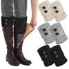 MUNSKT 3 pairs Ankle warmers for Women winter Ankle boot