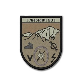 Copytec Patch 1 GebJgBtl 231 Mountain Hunter Reichenhall German Army #39889