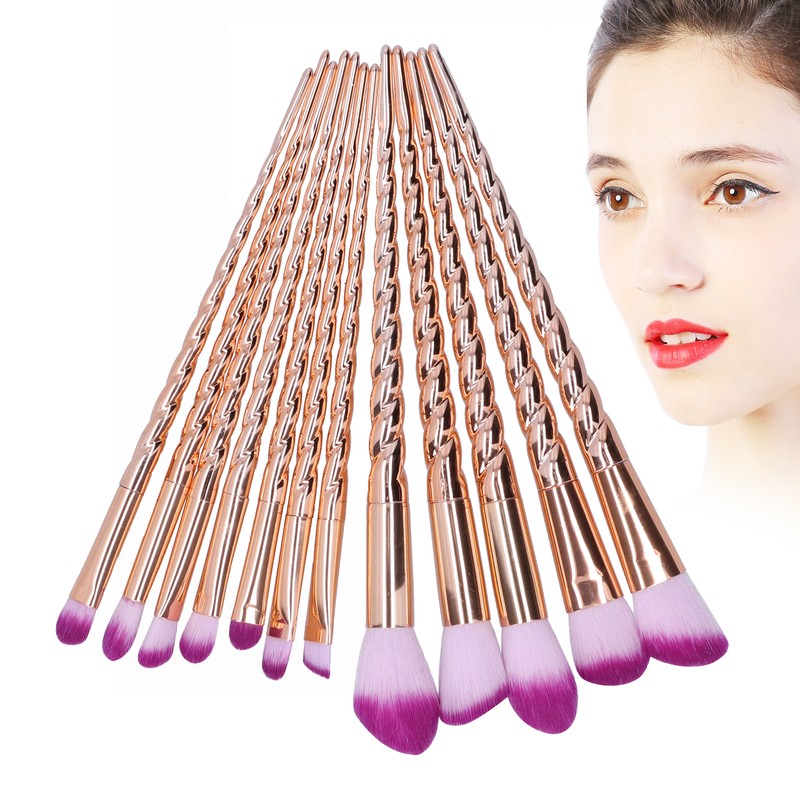 12pcs / Set Soft Hair Eye Shadow Makeup Brush Loose
