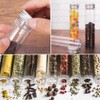 LATRAT 12 Pcs Plastic Test Tubes with Screw Cap (110ml)