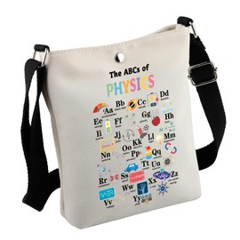 Physics Crossbody Bag Physics Lover Gift Physicist Gift Physics Student Graduation Gift Physics Teacher Gift (Physics BagCA)