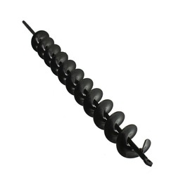 Timunr 2 x 24 Inch Auger Drill Bit for Planting Plant Bulb, 2 Inch Diameter, Fits 3/8 Inch Hex Drive Drill