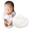 Newborn Baby Photo Outfits Props Stretch Blanket Infant Boy Girl