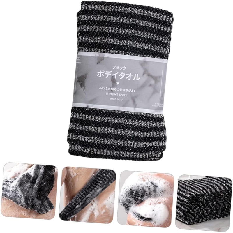 Cepillo Espalda Exfoliante Toalla De Baño Para Cuerpo Herramienta De