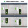 Daul Laser Rangefinder, Huepar 120 m Green Laser Meter Rangefinder