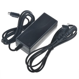 J-ZMQER 4-Pin Mini DIAC DC Adapter Compatible with Seagate 9W6044-500 9W6044500 External Hard Disk Drive HDD HD 5V 12V Power Supply Cord Cable PS P/S Charger Mains PSU (with 4 Prong Connector)