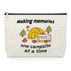 Camper Gifts for Women Funny Camping Makeup Bag Camping Lover