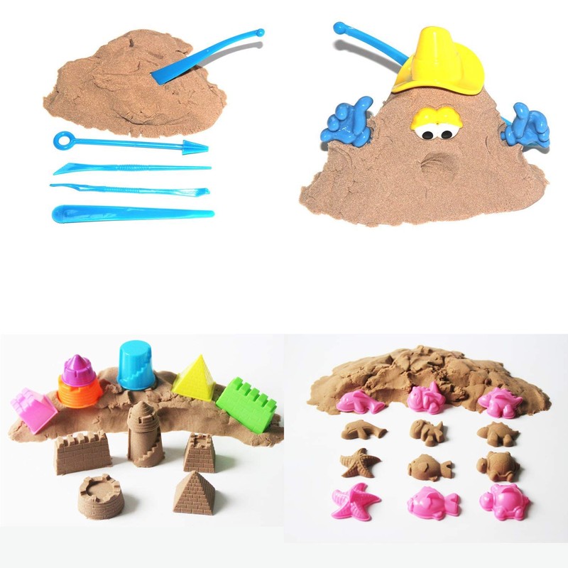 MUKOOL Sand Molding Tools 42pcs Mold Activity Set Compatible with