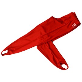 Snowflake Designs Red Boys and Mens Gymnastics Stirrup Pants(Adult Medium)