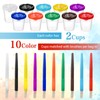 20 PCS No Spill Paint Cups with Lids, Painting Cups
