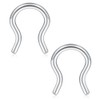 Ruifan 316L Surgical Steel U-Shaped & Horseshoe Nose Septum Hanger