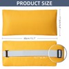 Rasugarlary Headrest Pillow for Patio Chaise Lounge Chair, Outdoor Chaise